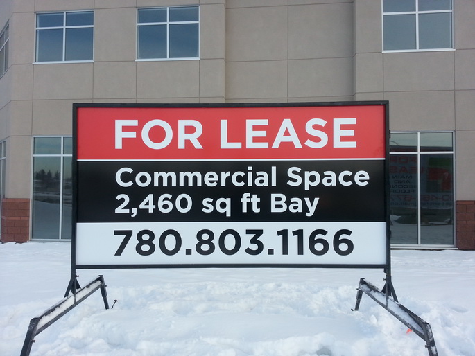 Edmonton Commercial Real Estate Signs