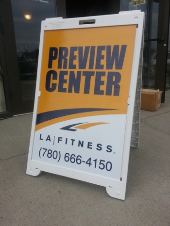 Edmonton Sandwich Board